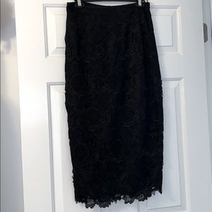 Ted baker lace skirt mid length